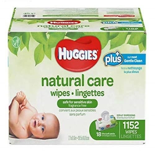 Huggies Natural Care Plus Baby Wipes 